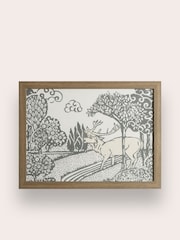Laura Ashley Natural Trecastle Framed Print - Image 3 of 4