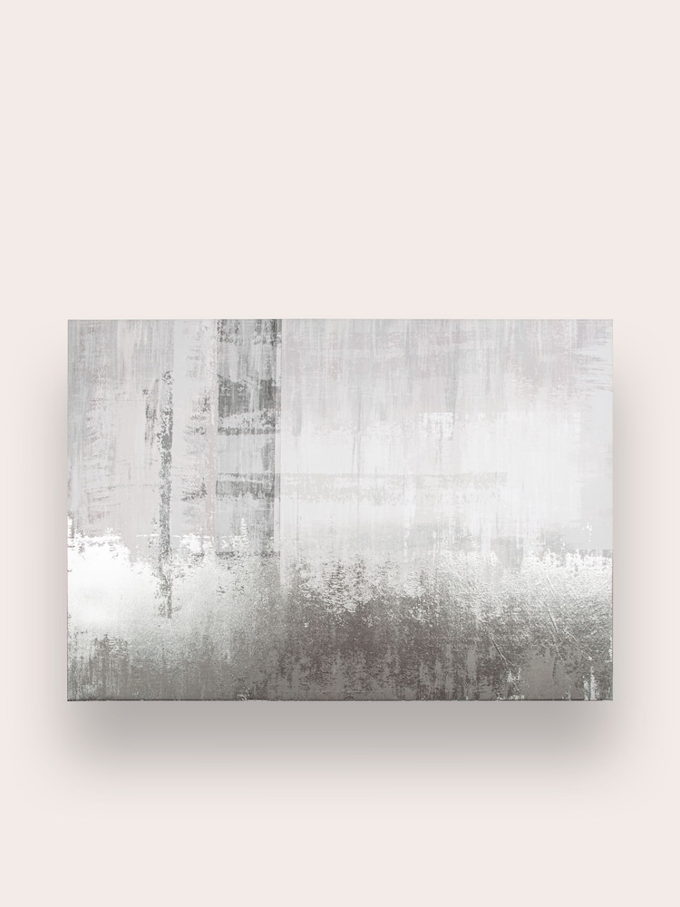 Laura Ashley Grey Abstract Printed Canvas - Image 2 of 3