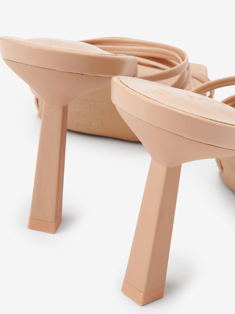 Nude Forever Comfort® Multi Strap Mules - Image 5 of 5