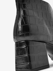 Black Regular/Wide Fit Forever Comfort® Crossover Shoe Boots - Image 4 of 7