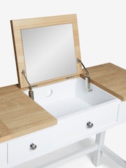 Chalk White Malvern Paint Effect Console Dressing Table - Image 9 of 9