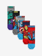 Pisani z motivom Avengers  - 5 Paket bombažnih nogavic - Slika 1 iz 7