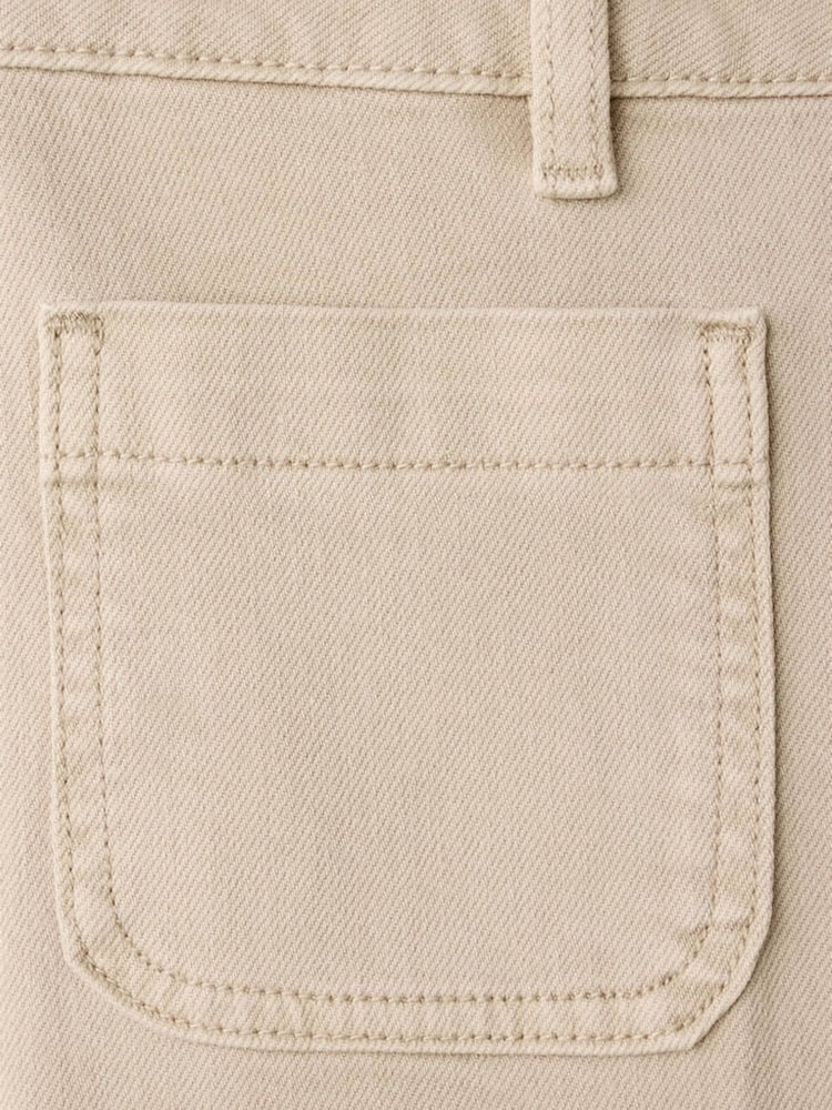 Mango Brown Jessie Cropped Straight Leg Jeans - Image 6 of 6