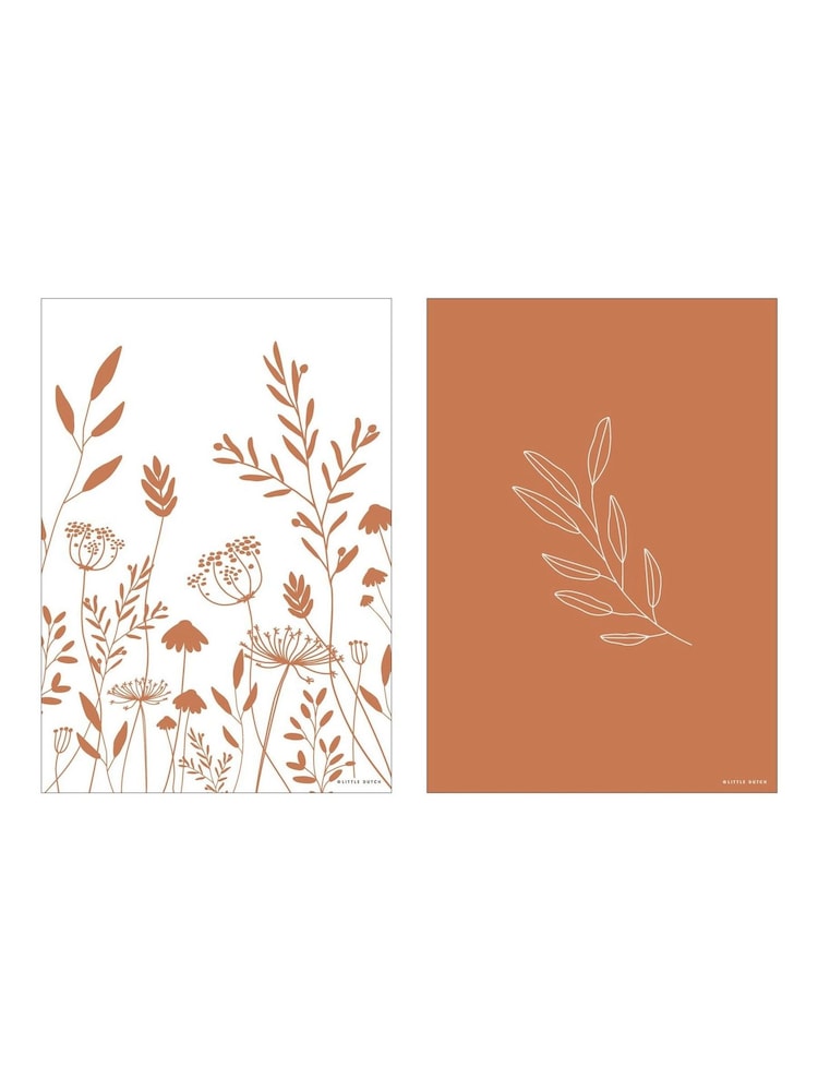 Little Dutch Wild Flowers A3 Poster - Image 1 of 2