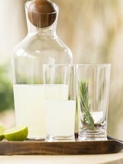 Mary Berry 4 Pack Clear Signature Tall Tumblers - Image 1 of 4