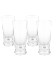 Mary Berry 4 Pack Clear Signature Tall Tumblers - Image 3 of 4