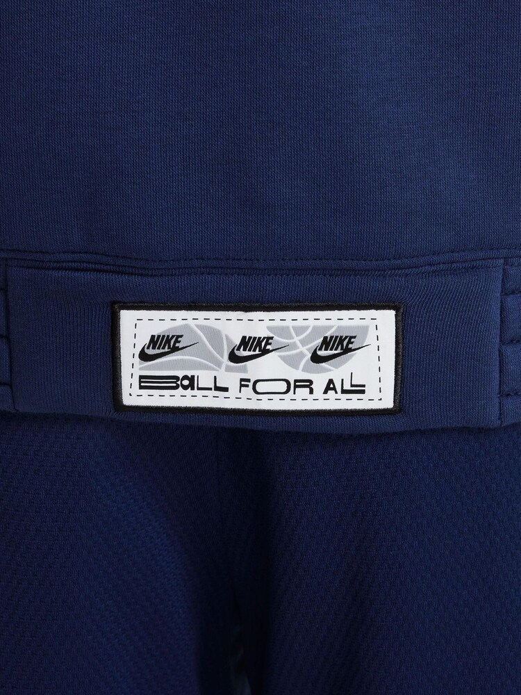 Nike Navy Basketball Hoodie - Image 6 of 6