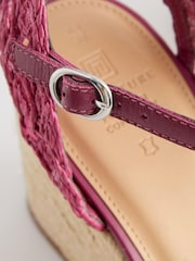 Pink - Signature Makramee​​​​​​​-Schuhe mit Keilabsatz - Bild 8 von 8