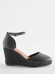 Black Forever Comfort® Closed Toe High Wedges - Image 1 of 6