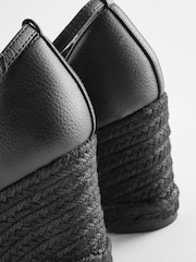 Black Forever Comfort® Closed Toe High Wedges - Image 5 of 6
