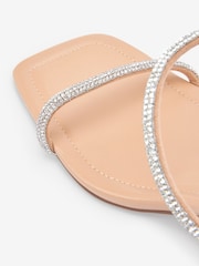 Nude Cream Forever Comfort® Double Band Mules - Image 6 of 6