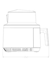 Black 4.2 Litre Air Fryer - Image 7 of 7