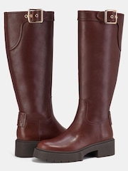 Coach Lilli Leather Calf Boots - Image 4 of 5