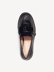 COACH Black Leah Platfrom Loafers - Image 8 of 10