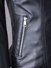 Lakeland Leather Black Moresby Leather Jacket - Image 7 of 7