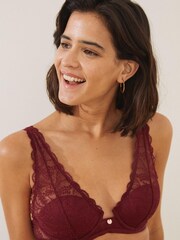 Femme’secret Rouge INTUITIVE Soutien-gorge dos nu à dos nu Dentelle - Image 3 of 3
