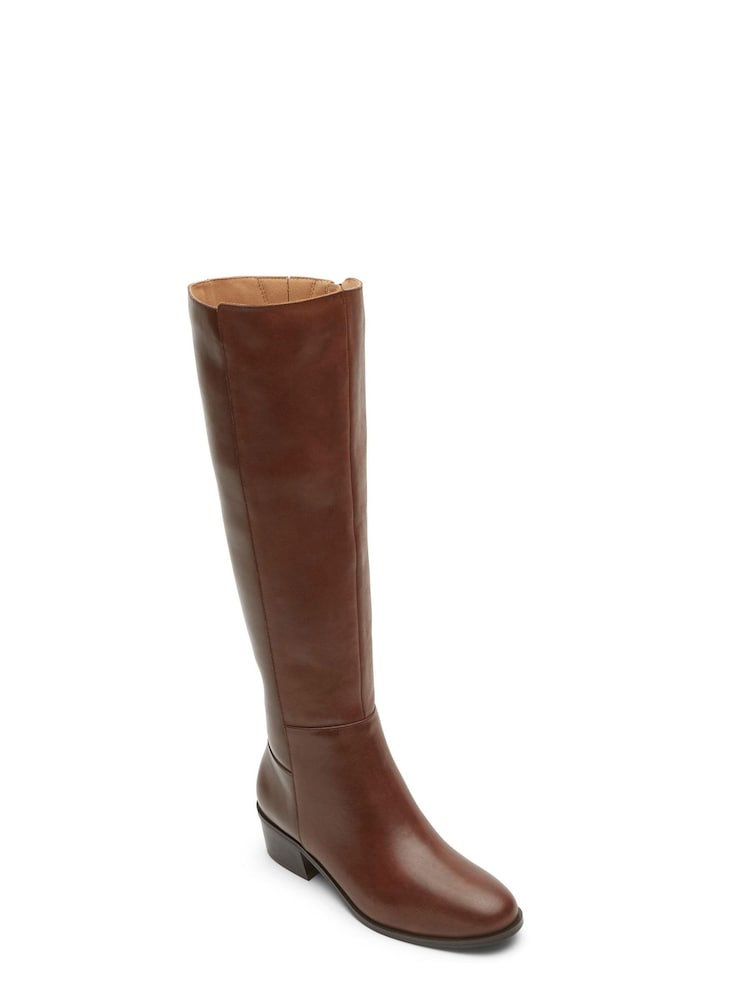 Rockport Evalyn Tall Natural Extra Calf Boots - Image 2 of 5