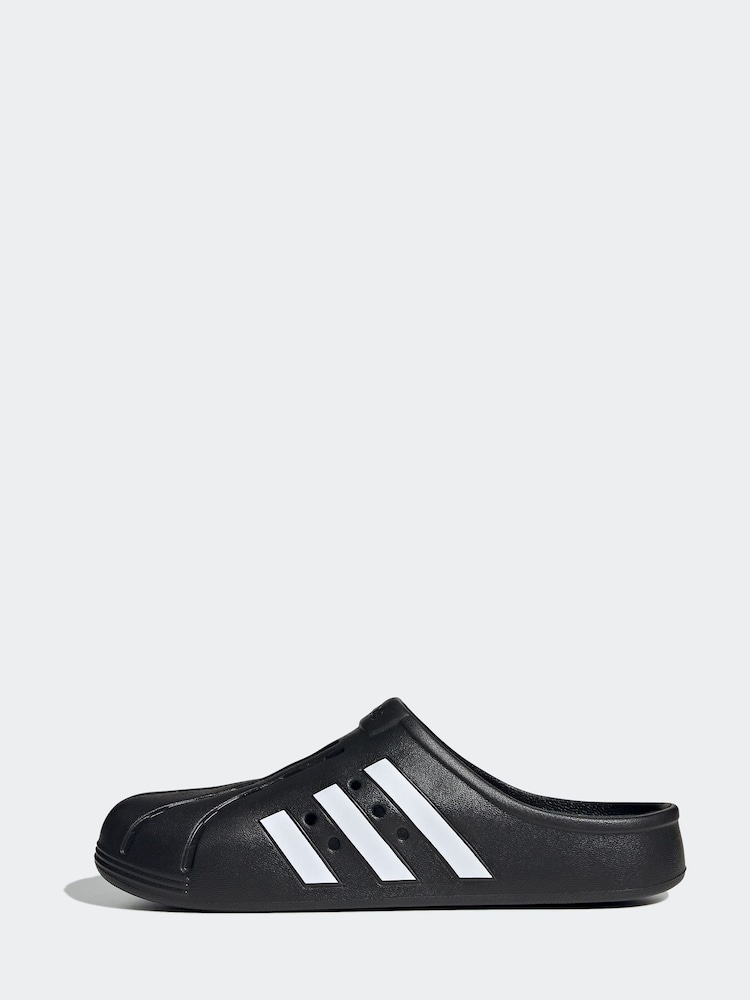 Negro - adidas Ropa deportiva Zuecos de Adilette - Imagen 2 de 9