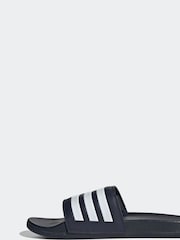 adidas Dark Blue Adilette Comfort Slides - Image 2 of 9