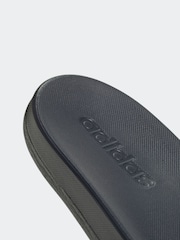 adidas Dark Blue Adilette Comfort Slides - Image 9 of 9