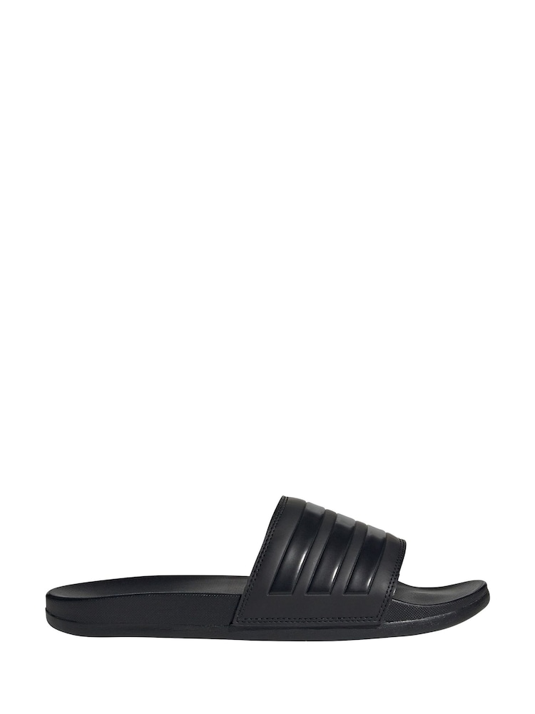 adidas Night Black Adilette Comfort Slides - Image 1 of 8