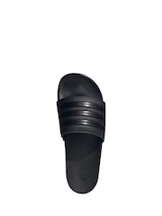 adidas Night Black Adilette Comfort Slides - Image 6 of 8