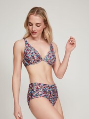 Khost Clothing Ditsy Star Print Bikini Top - Image 1 of 5