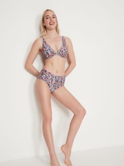 Khost Clothing Ditsy Star Print Bikini Top - Image 4 of 5