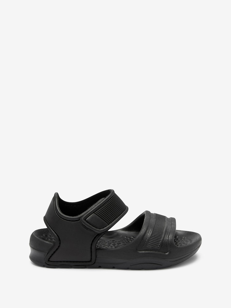 Black Pool Sliders - Image 1 of 4