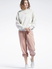 Reebok Classics Logo 100% Cotton White Sweatshirt - Image 3 of 4