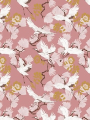 furn. Blush Pink Demoiselle Botanical Wallpaper - Image 1 of 1
