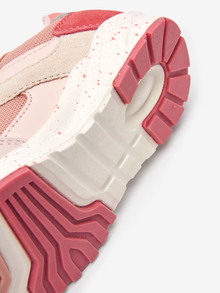 Pink Colourblock Chunky Trainers - Image 5 of 5
