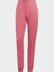 adidas Pink Essentials Logo French Terry Tracksuit - Image 7 of 7
