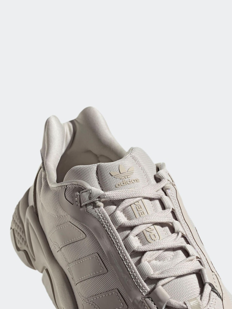 adidas Originals Grey Ozweego Pure Trainers - Image 7 of 7
