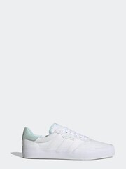 adidas Originals White 3MC Trainers - Image 1 of 7