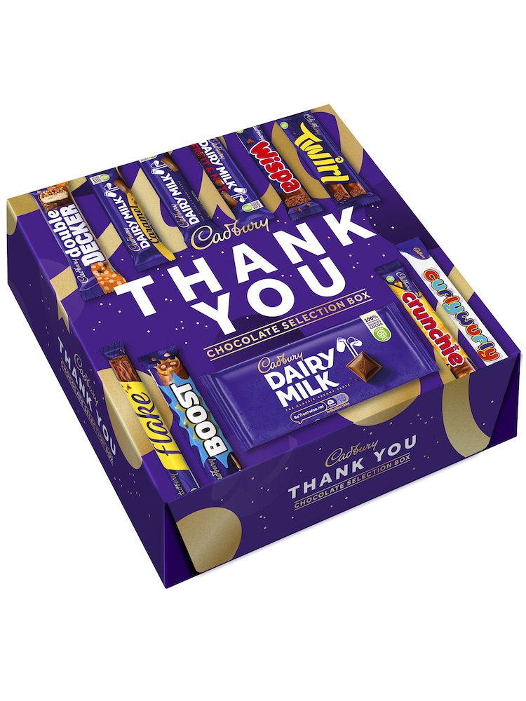 Cadbury Thank You Double Deck Chocolate Selection Box - Image 2 of 3 Cadbury Thank You Double Deck Chocolate Selection Box - Image 2 of 3