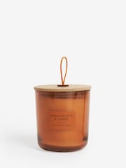 Amber Orange Bronx Sandalwood and Amber Scented Single Wick Candle - Image 3 of 4
