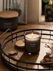 Grey Bronx Cedarwood and Vetiver Scented Single Wick Candle - Image 1 of 4