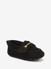 Black Snaffle Baby Shoes (0-24mths) - Image 2 of 4