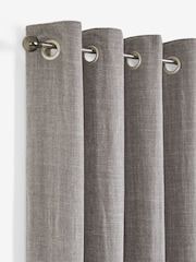 Pewter Grey Ball Finial Extendable Curtain 19mm Pole Kit - Image 2 of 5