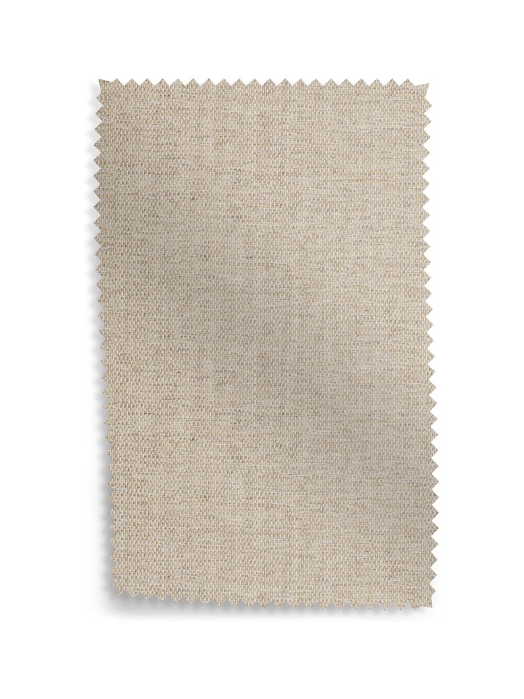Fabric by Metre Chunky Weave Cream - Image 1 of 1