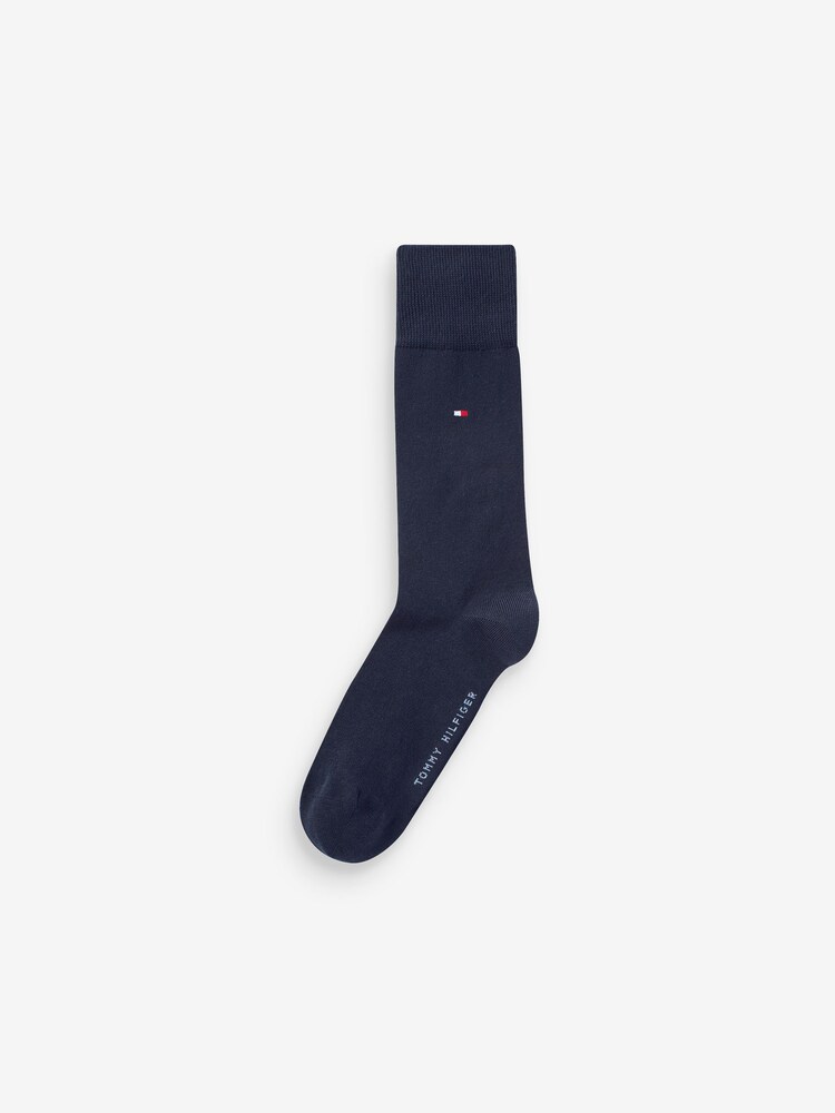 Tommy Hilfiger Blue Mens Socks 6 Pack - Image 2 of 2 Tommy Hilfiger Blue Mens Socks 6 Pack - Image 2 of 2