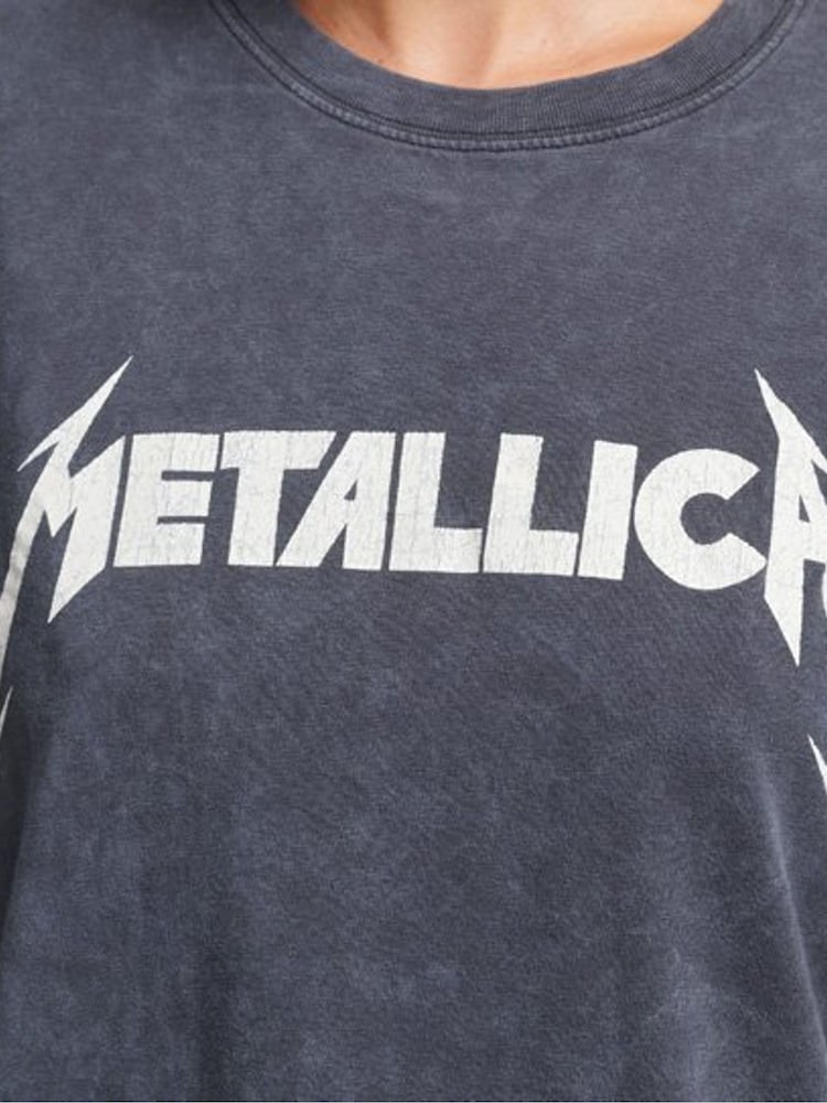 Superdry Black Metallica Limited Edition Band T-Shirt - Image 5 of 5
