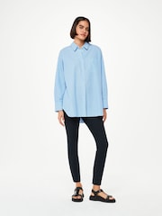 Whistles Blue Super Stretch Trousers - Image 1 of 5