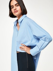 Whistles Blue Super Stretch Trousers - Image 3 of 5