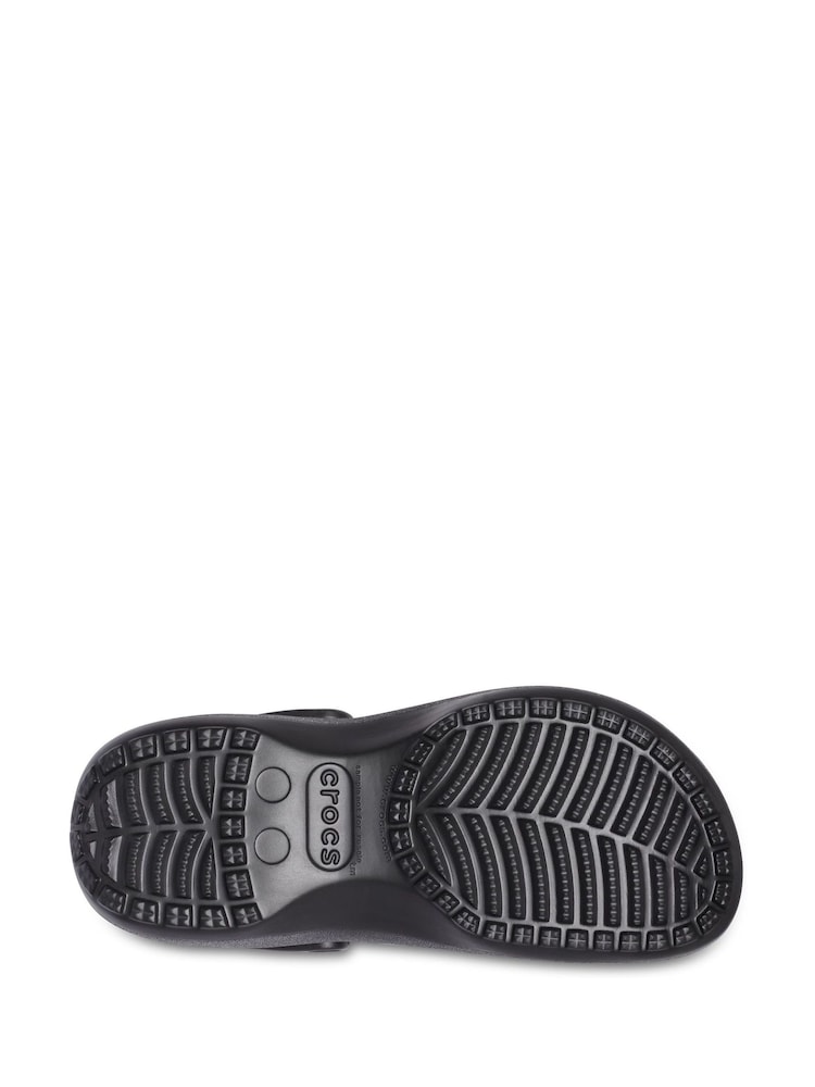 Crocs Black Classic Platform Clogs - Image 2 of 6