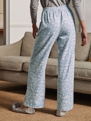 Boden Natural Chrome Vanessa Cosy 100% Cotton Pyjama Bottoms - Image 2 of 4