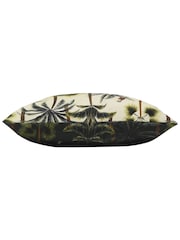 Evans Lichfield Forest Green Palms Outdoor Polyester Filled Cushion - Image 4 of 5