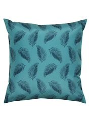 Evans Lichfield Multi/Teal Blue Parrots Outdoor Polyester Filled Cushion - Image 3 of 5