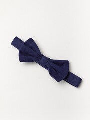 Little Gent Blue Shirt Bodysuit, Bowtie, Trouser And Braces 3 Piece Baby Set - Image 4 of 5